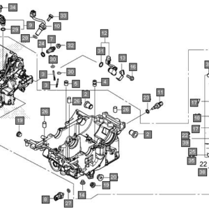 CRANKCASE SET 11000MJPDB0