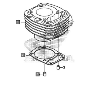 CBHORNET2015CBF160MG_Cylinder 12100K38900