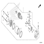 Starting Motor(cbf125mj)