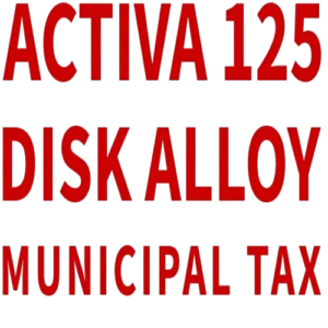 Activa 125 Disk Alloy Municipal Tax
