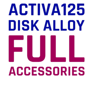 Activa 125 Disk Alloy 2024 Full Accessories