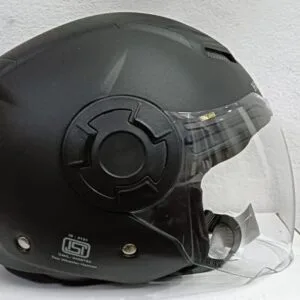 HONDA TWO WHEELERS HELMET HALFFACE BLACK (XL-600mm)